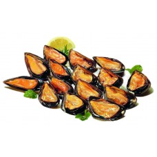 Cozze Mezzo Guscio 1KG